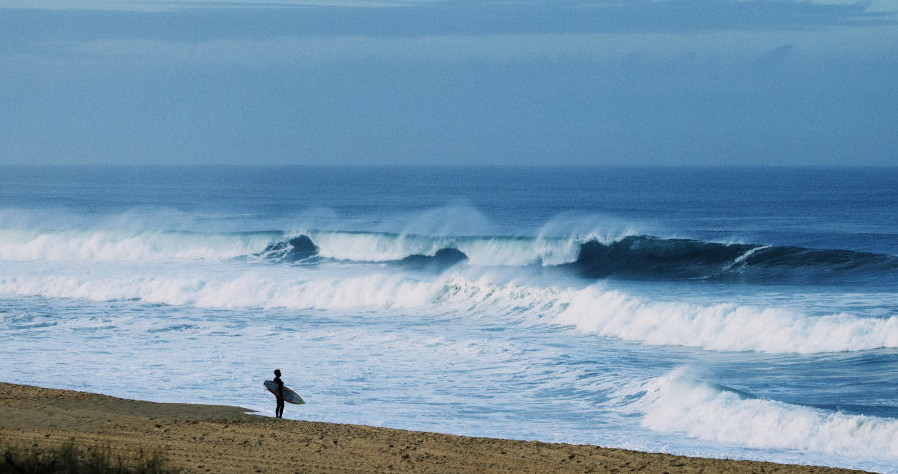 "Surf on, Europe" - im Wasser zu filmen hat ein analoges Feeling